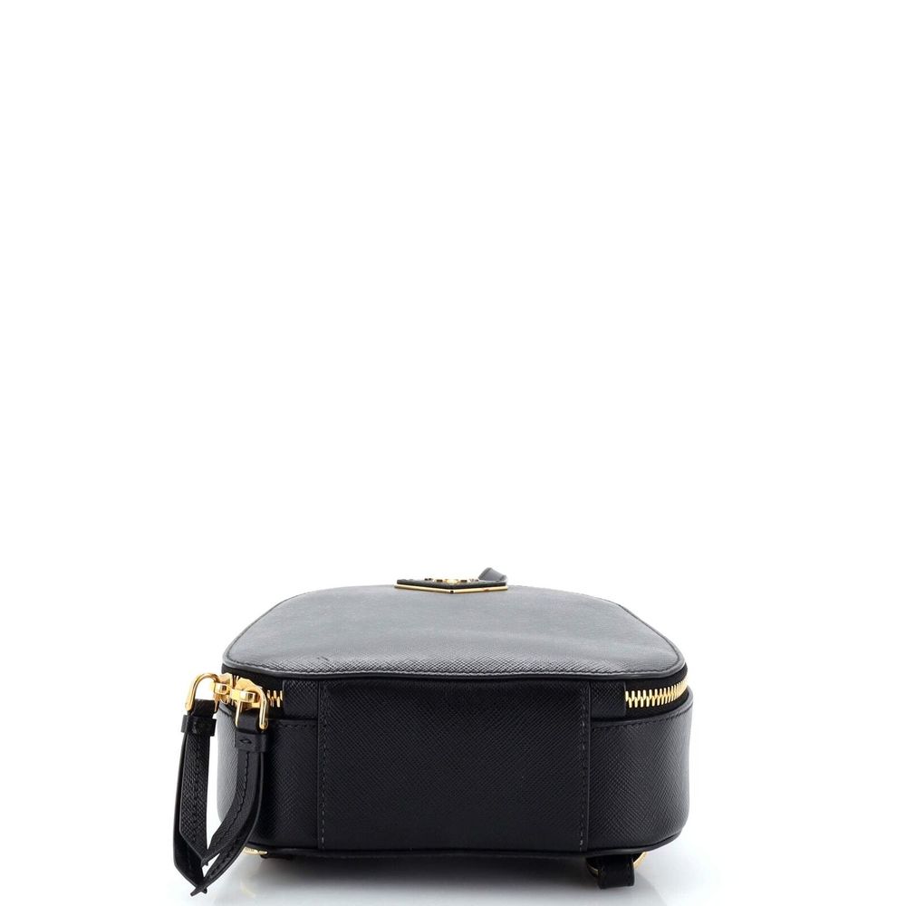 Prada Odette Zip Backpack Saffiano #77030P12B - Picture 4 of 7